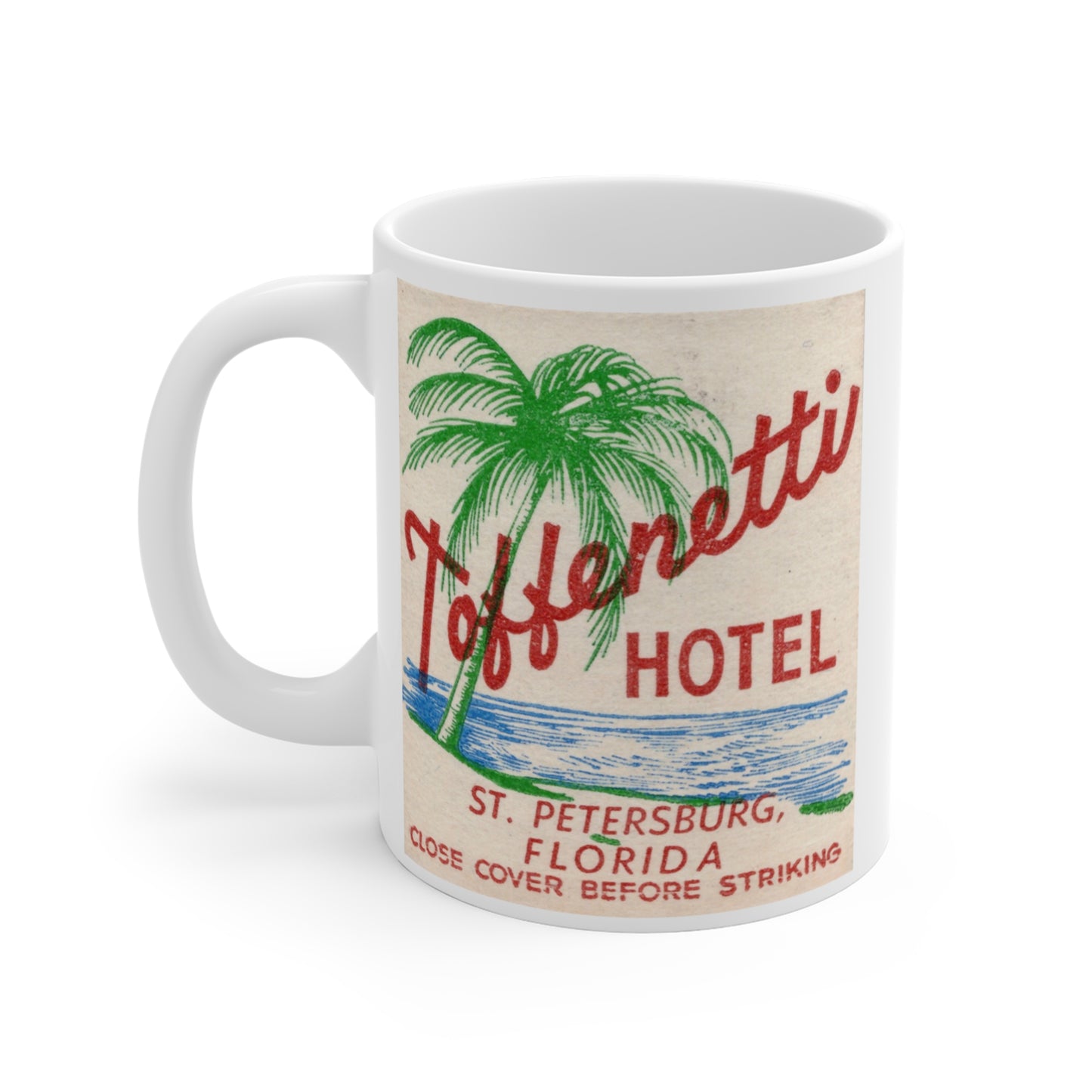 Coffee Mug | Toffenetti Hotel | St. Petersburg Florida circa 1950s