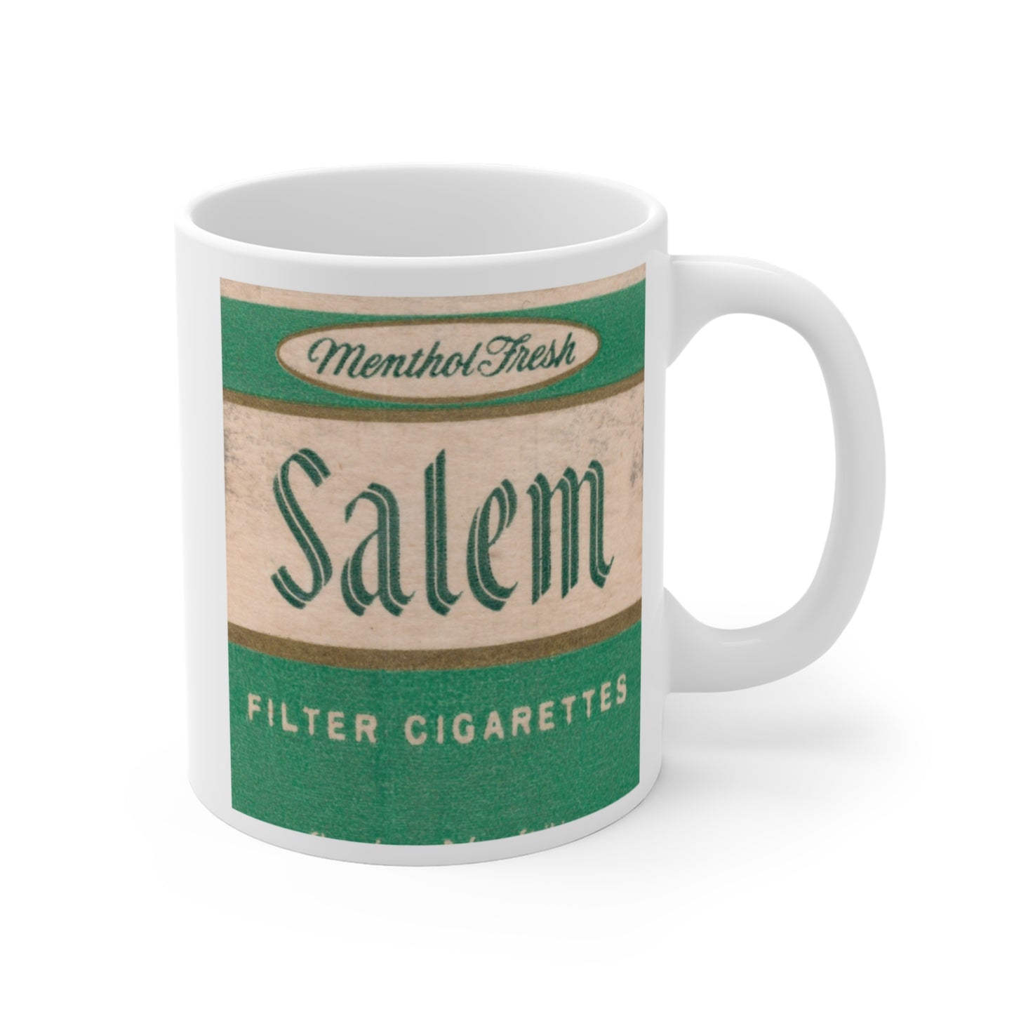 Coffee Mug | Salem Cigarettes | Menthol Fresh Tobacco | circa 1950s