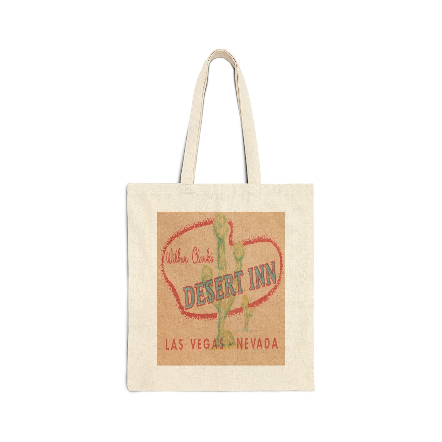 Canvas Tote Bag | Wilbur Clark's Desert Inn | Las Vegas Nevada circa 1950s