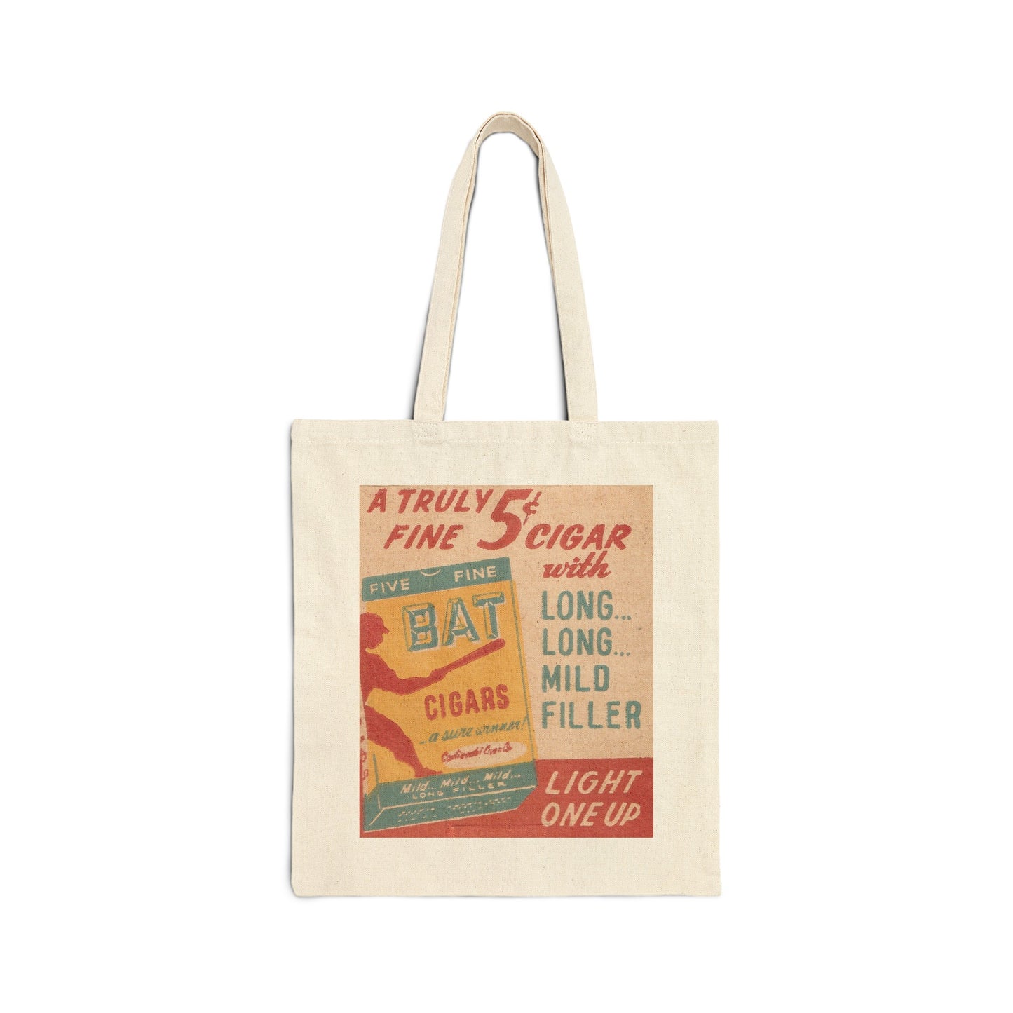 Canvas Tote Bag | BAT Cigars | British American Tobacco | Circa 1950s