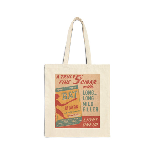 Canvas Tote Bag | BAT Cigars | British American Tobacco | Circa 1950s