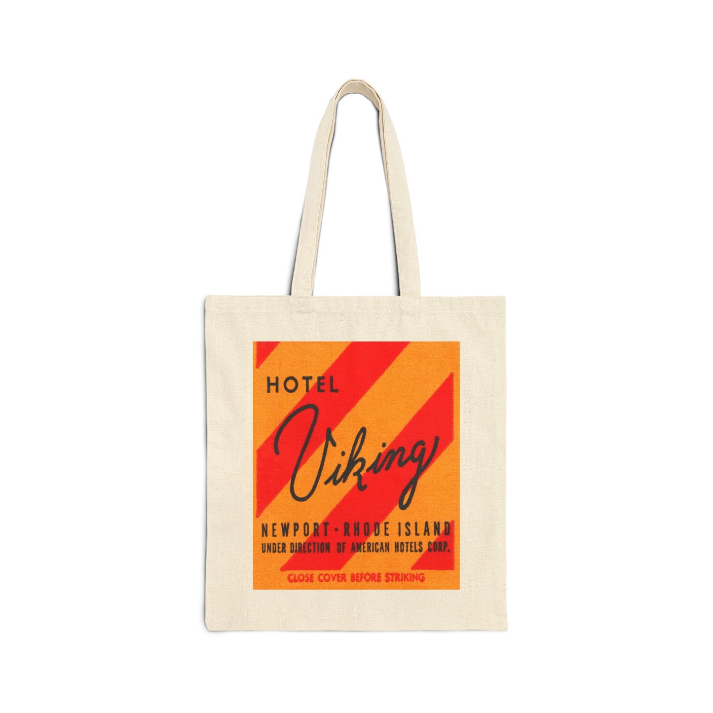 Canvas Tote Bag | Viking Hotel | Newport Rhode Island | circa 1950s