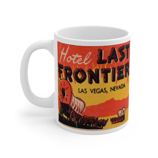 Coffee Mug | Last Frontier Hotel | Club 21 Casino | Las Vegas Nevada circa 1950s