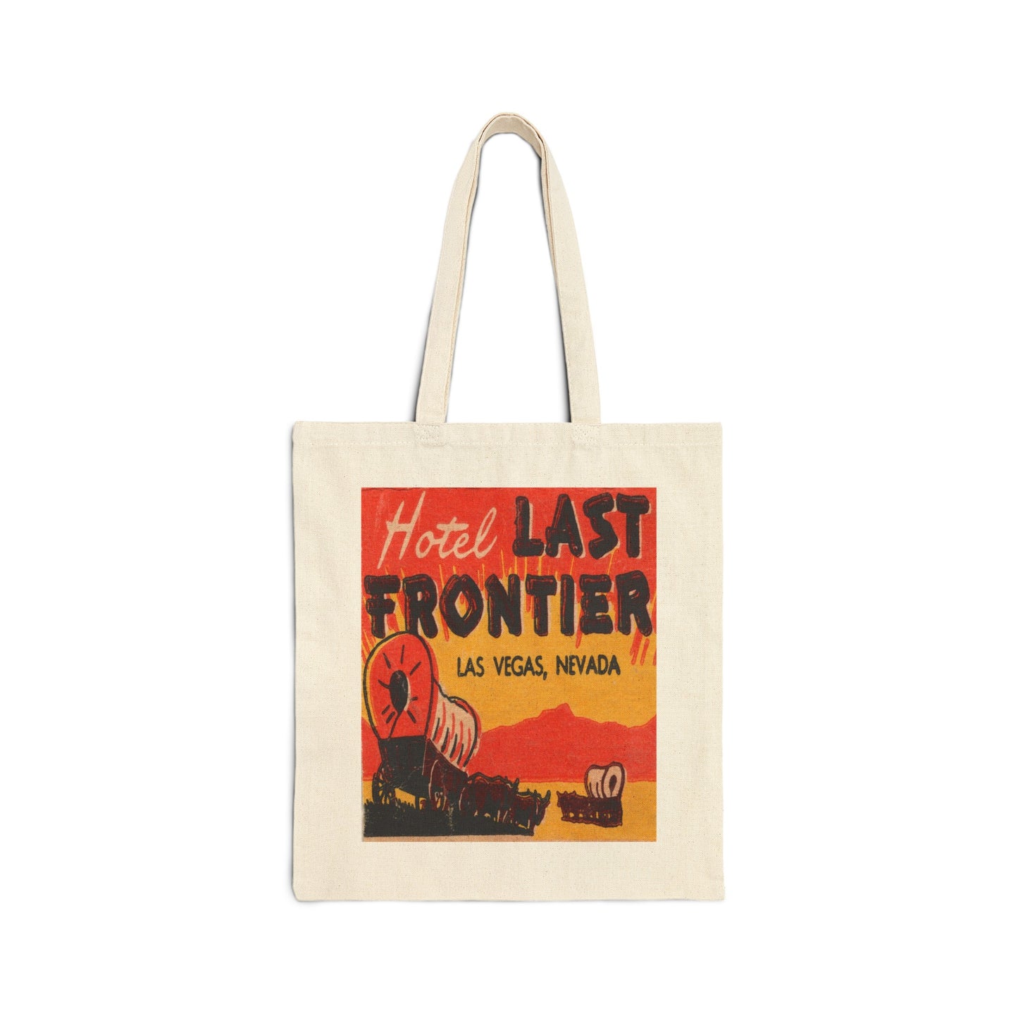 Canvas Tote Bag | Last Frontier Hotel | Las Vegas Nevada circa 1950s