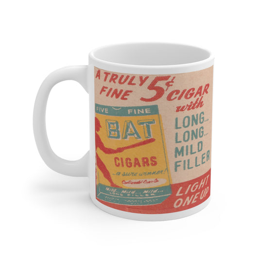 Coffee Mug | BAT Cigars | British American Tobacco | Circa 1950s