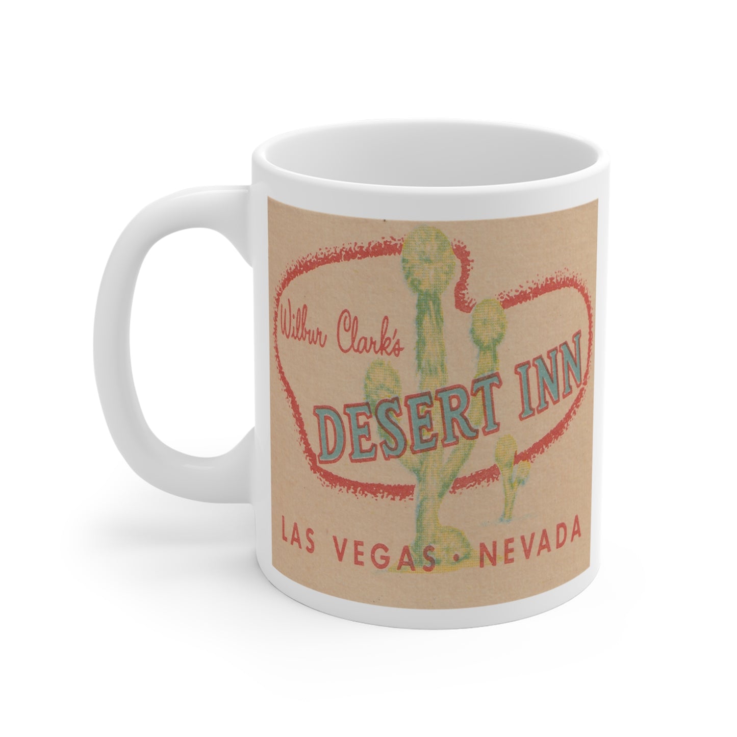 Coffee Mug | Wilbur Clark's Desert Inn | Las Vegas Nevada circa 1950s