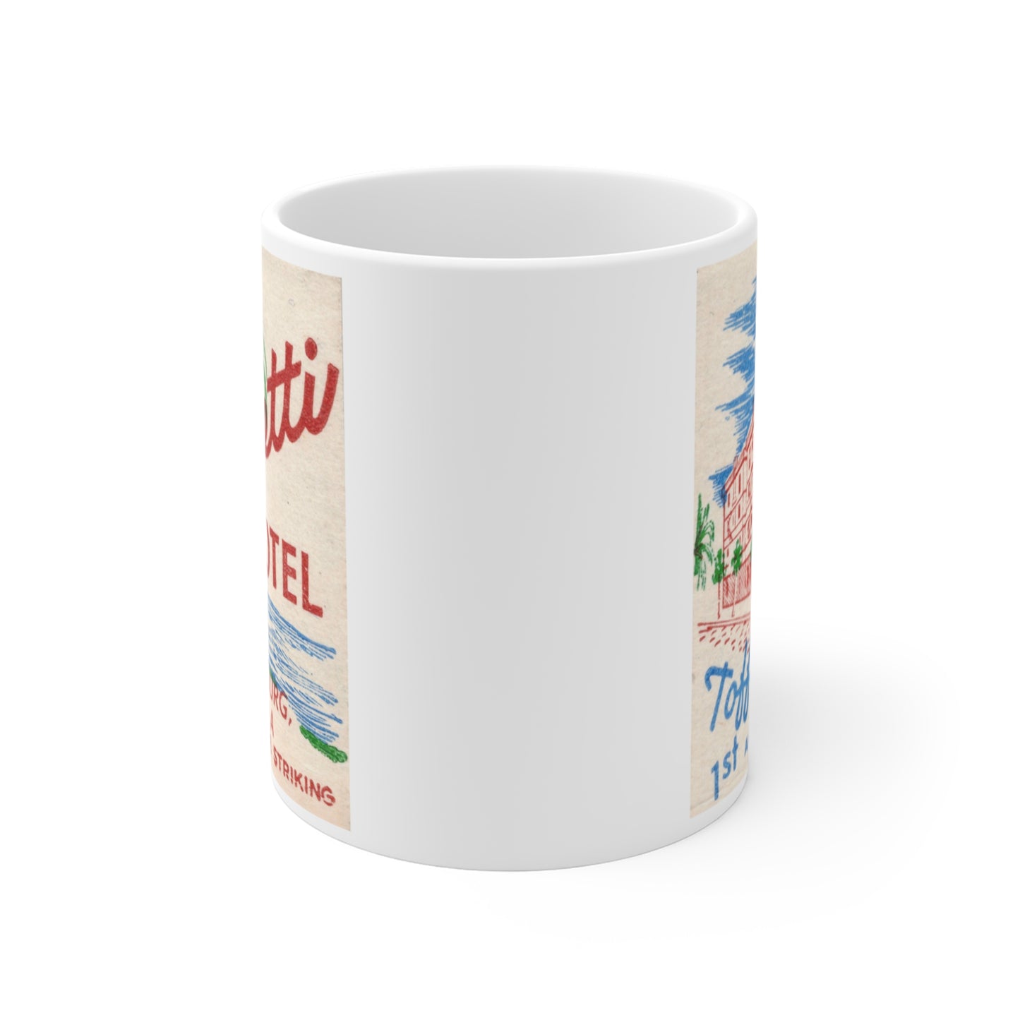 Coffee Mug | Toffenetti Hotel | St. Petersburg Florida circa 1950s