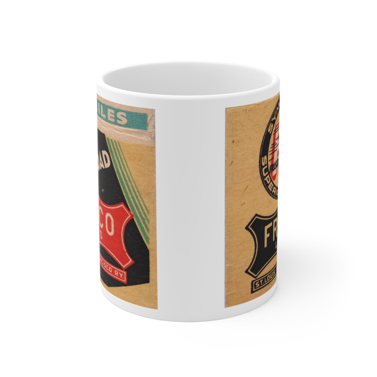 Coffee Mug | St. Louis San Francisco Railway | SLFS | circa 1950s